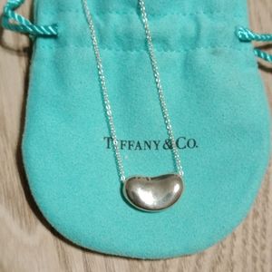 Tiffany & Co. Elsa Peretti Large  Bean Necklace